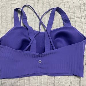 Lululemon Like A Cloud Longline Ribbed bra. Size 12